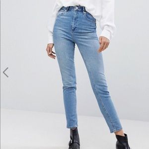 ASOS Farleigh High Waist Slim Mom Jeans